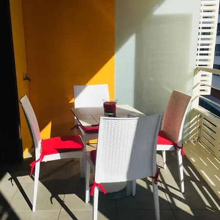 Apartamento A Terrasse Ensoleillee & Parking A La Gare Du Sud Niza
